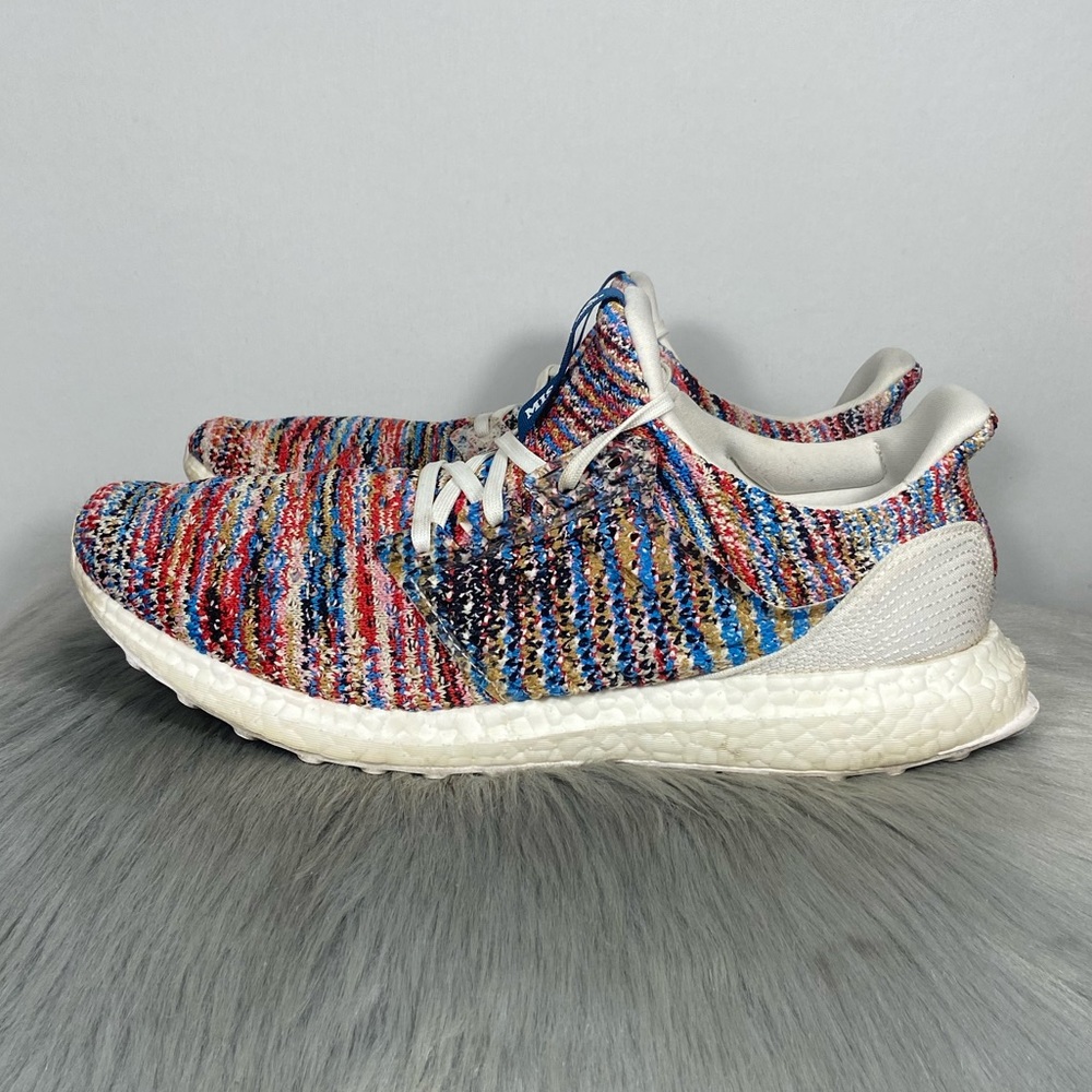 Adidas Ultra boost White Multicolor Men Running Shoes